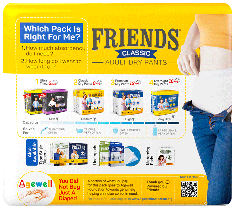friends classic adult dry pant medium okay thumbnail 4