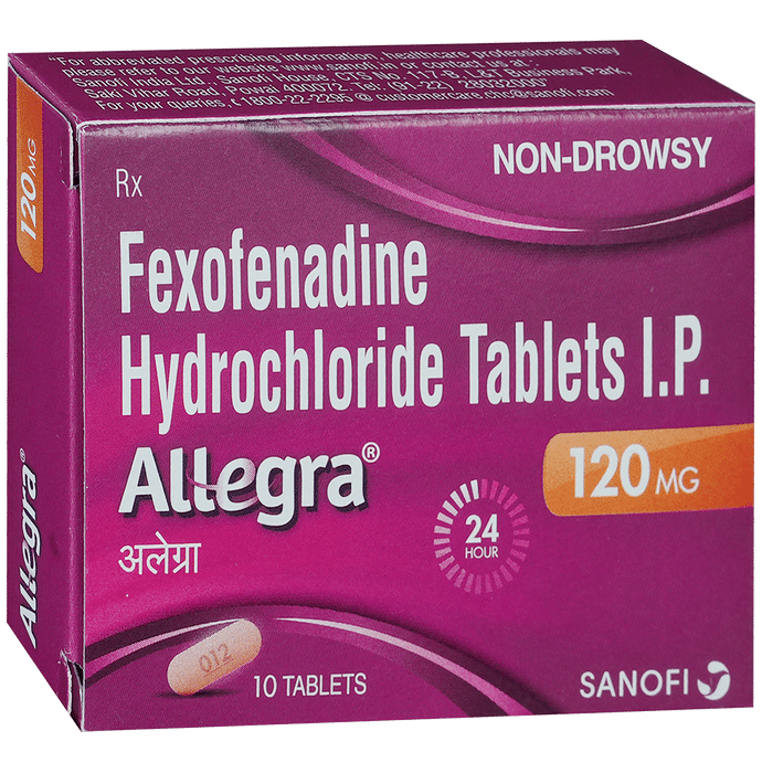 allegra 120mg tablet thumbnail 5