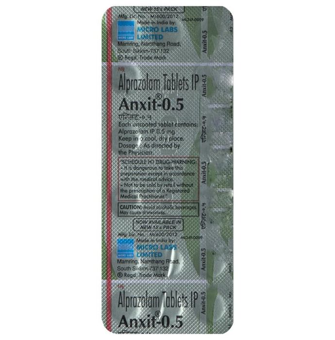 anxit 0.5 tablet thumbnail 5