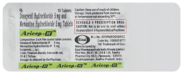 aricep m tablet thumbnail 2