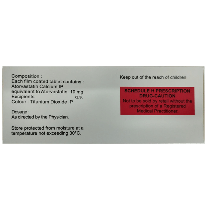 atorfit 10 tablet thumbnail 2