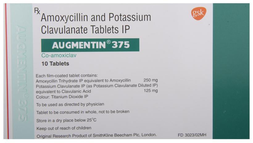 augmentin 375 tablet