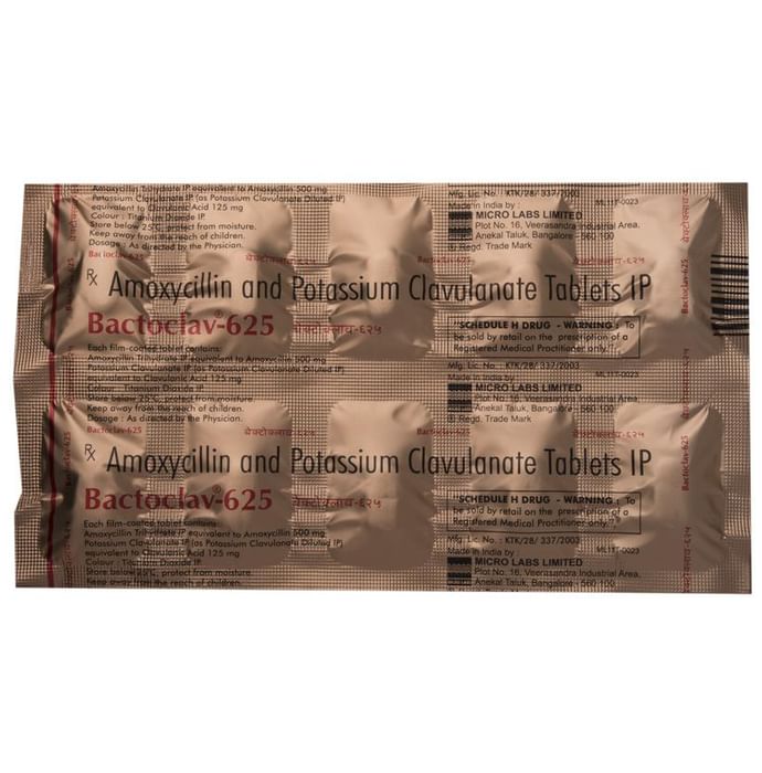 bactoclav 625 tablet thumbnail 2