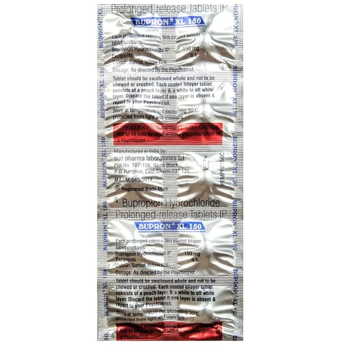 bupron xl 150 tablet thumbnail 5
