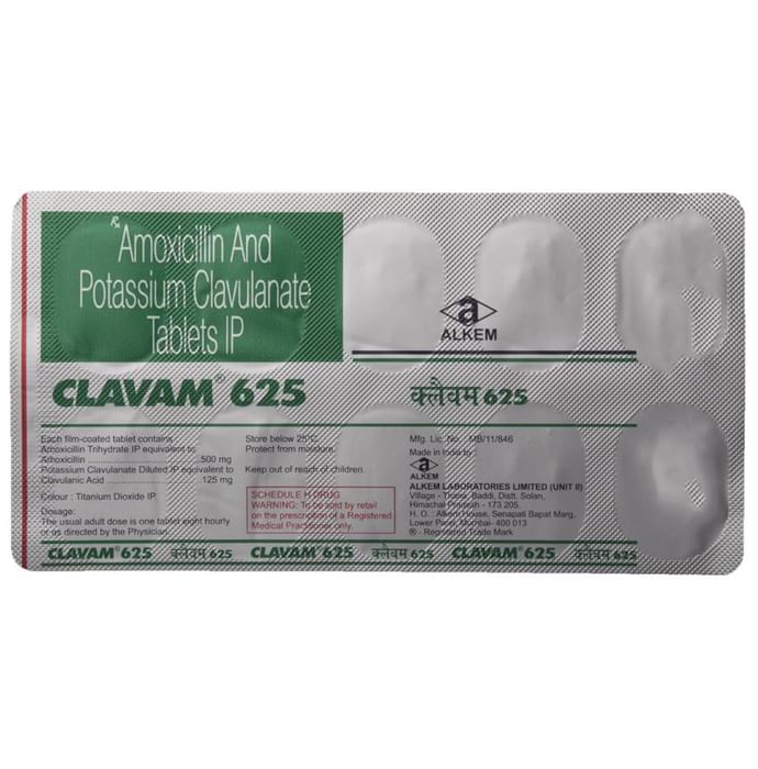 clavam 625 tablet thumbnail 6