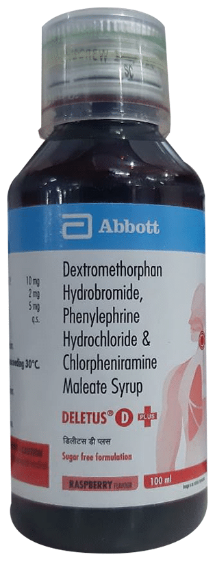 deletus d plus syrup raspberry sugar free