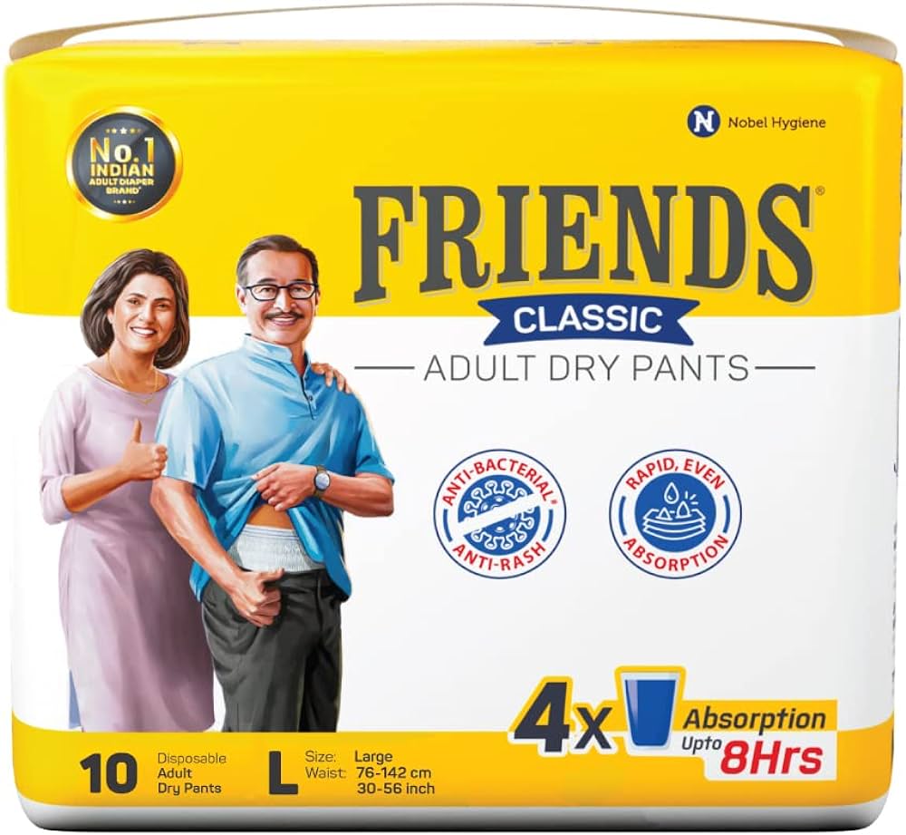 friends  adult diaper tape large