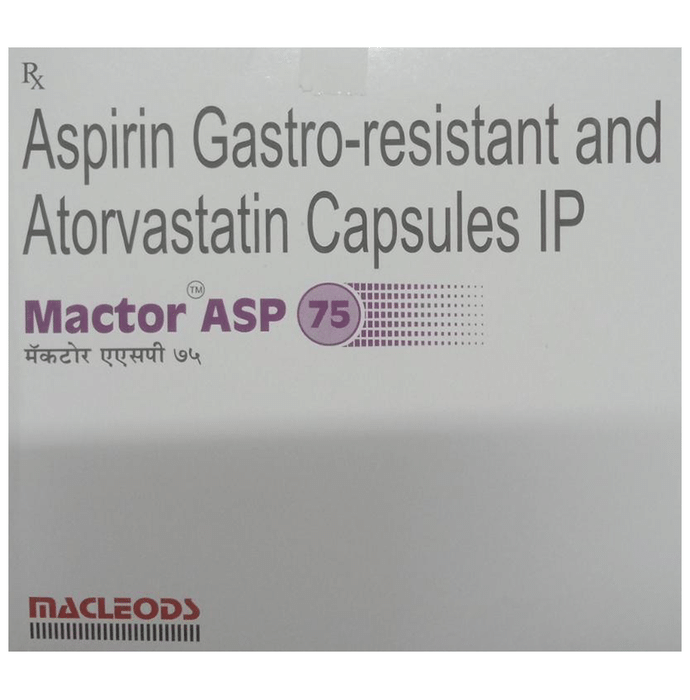 mactor asp 75 capsule