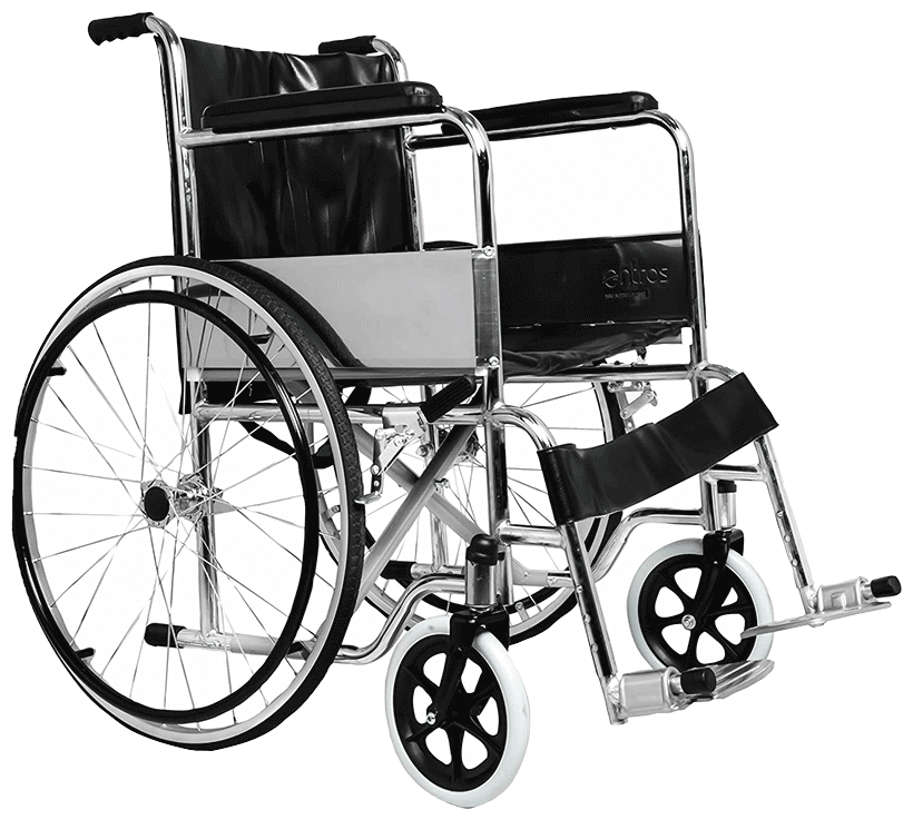 wheel chair chrome